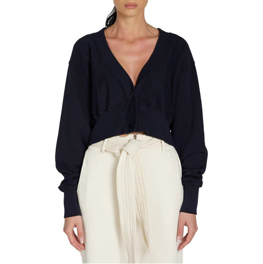 Les Tien Diana Crop Cardigan