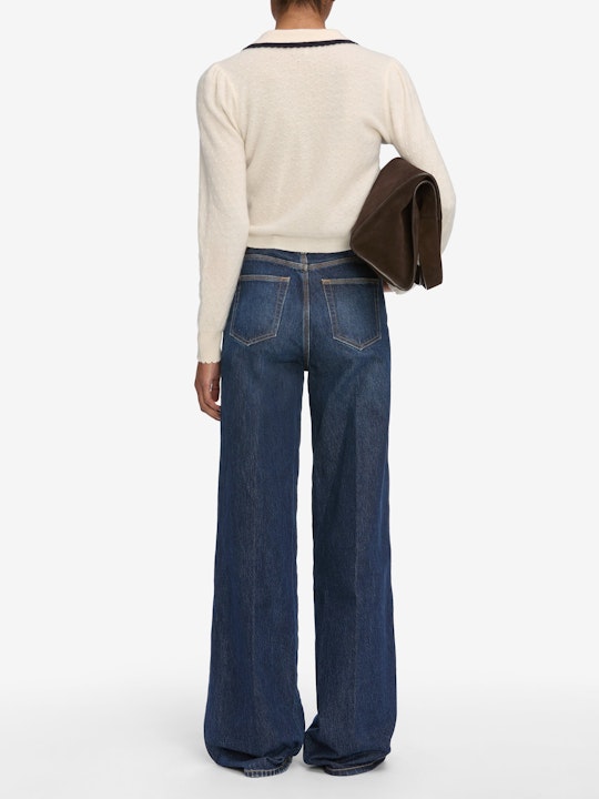 Frame L/S Cashmere Sailor Sweater