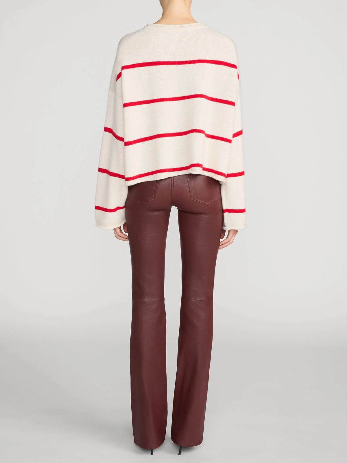 FRAME The Rolled Hem Sweater