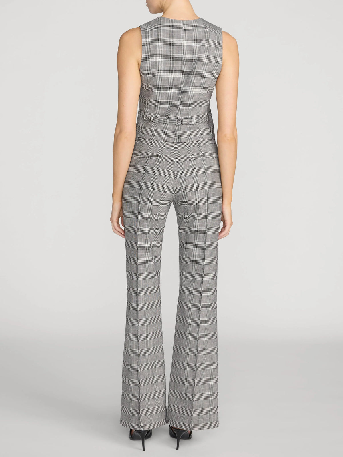 Frame The Reboot Trouser - Black Plaid