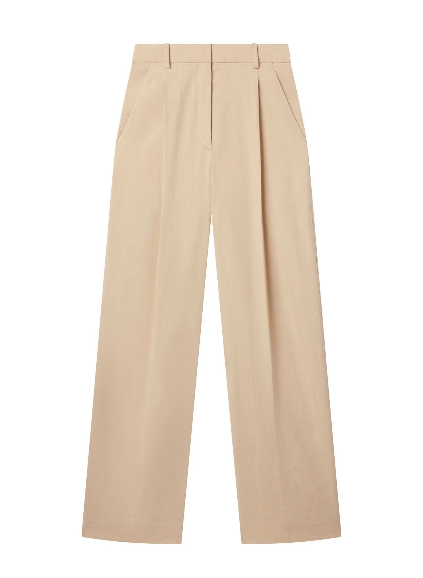 A.L.C. Winston Linen Pant - Crema Dolce