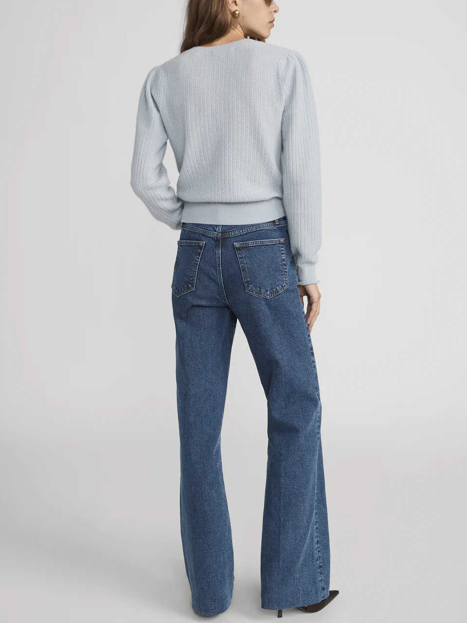 Frame The Chain Pointelle L/S Sweater