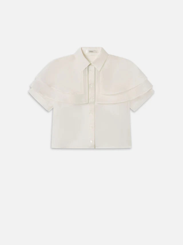 Frame The Organza Cape Top