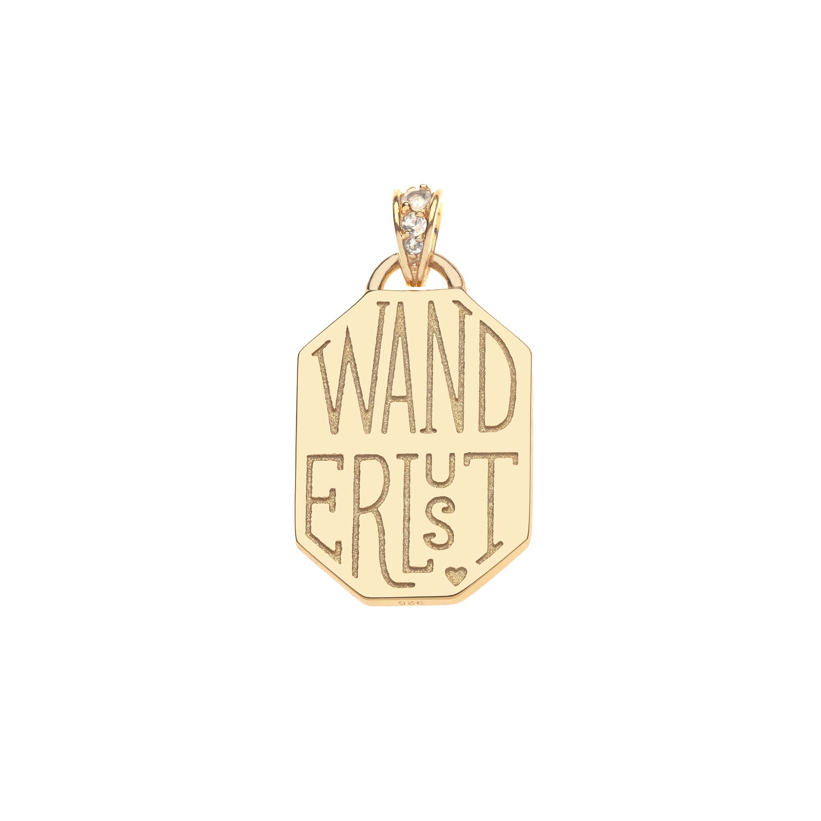 Jane Win WANDERLUST Sun Rays Dogtag Pendant