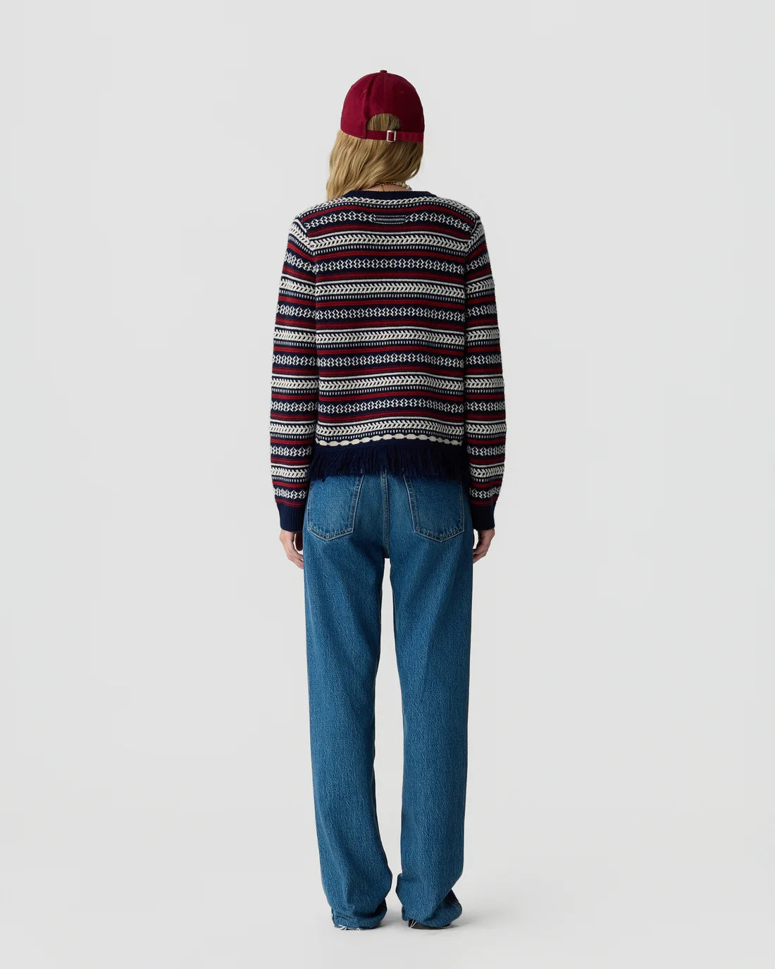 Guest In Residence Western Stripe Crew