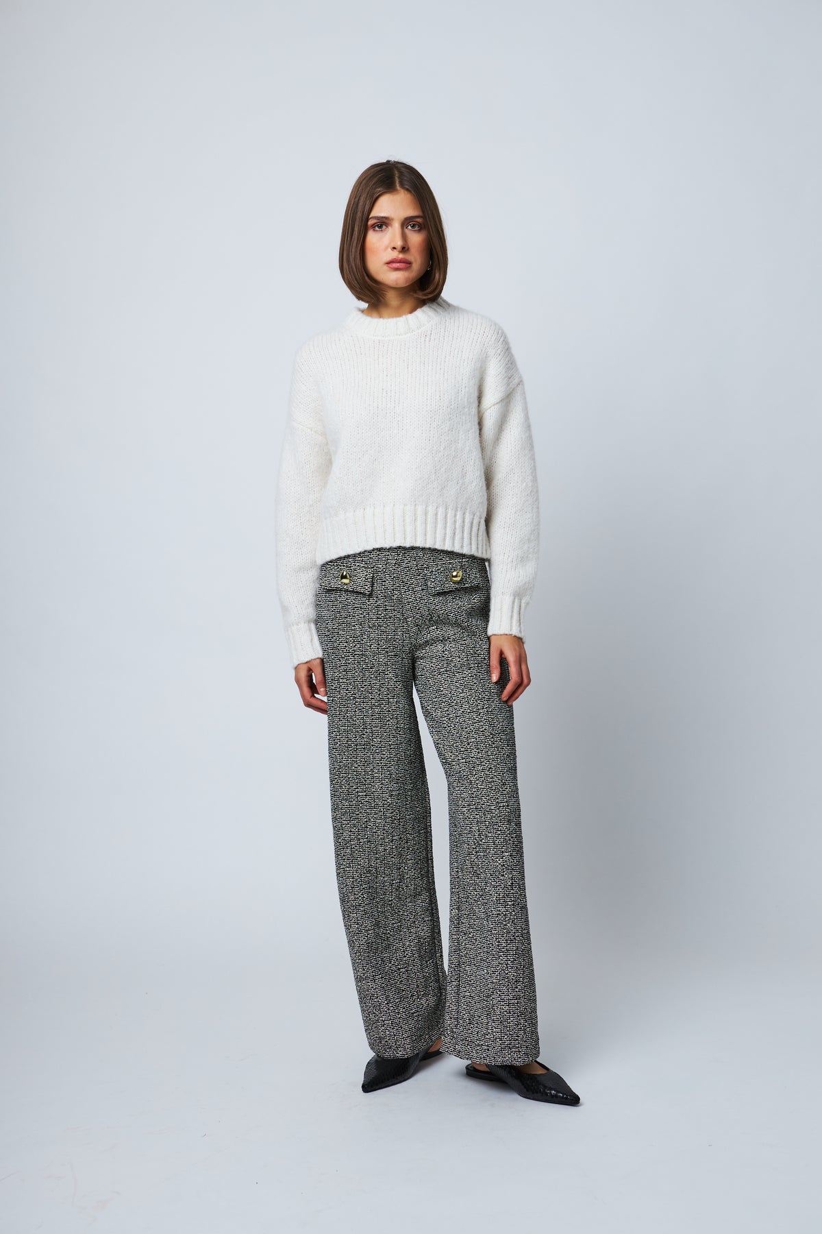 LINE Hattie Sweater - Snowfall