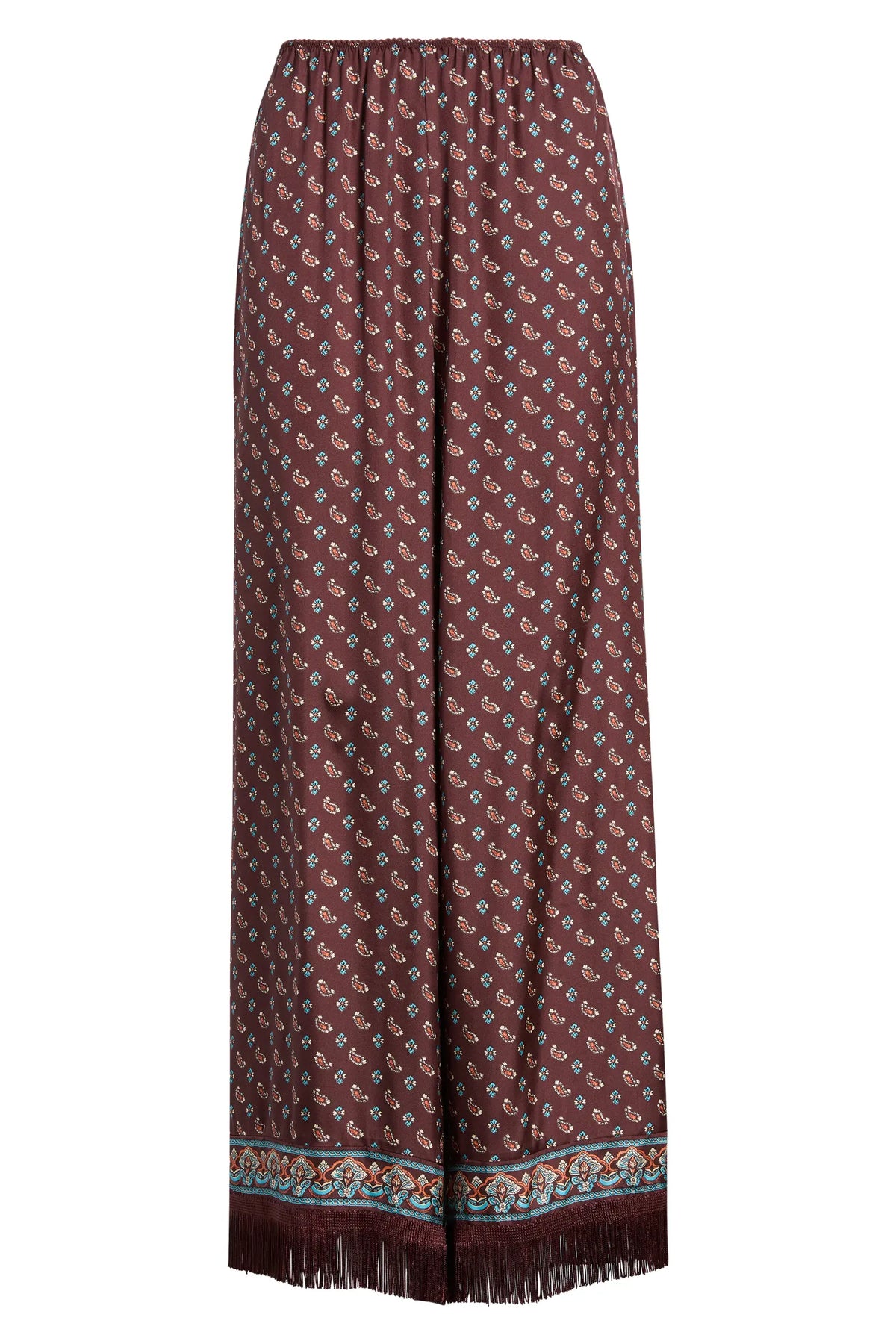 Doen Lavon Fringe Pant - Deauville Paisley