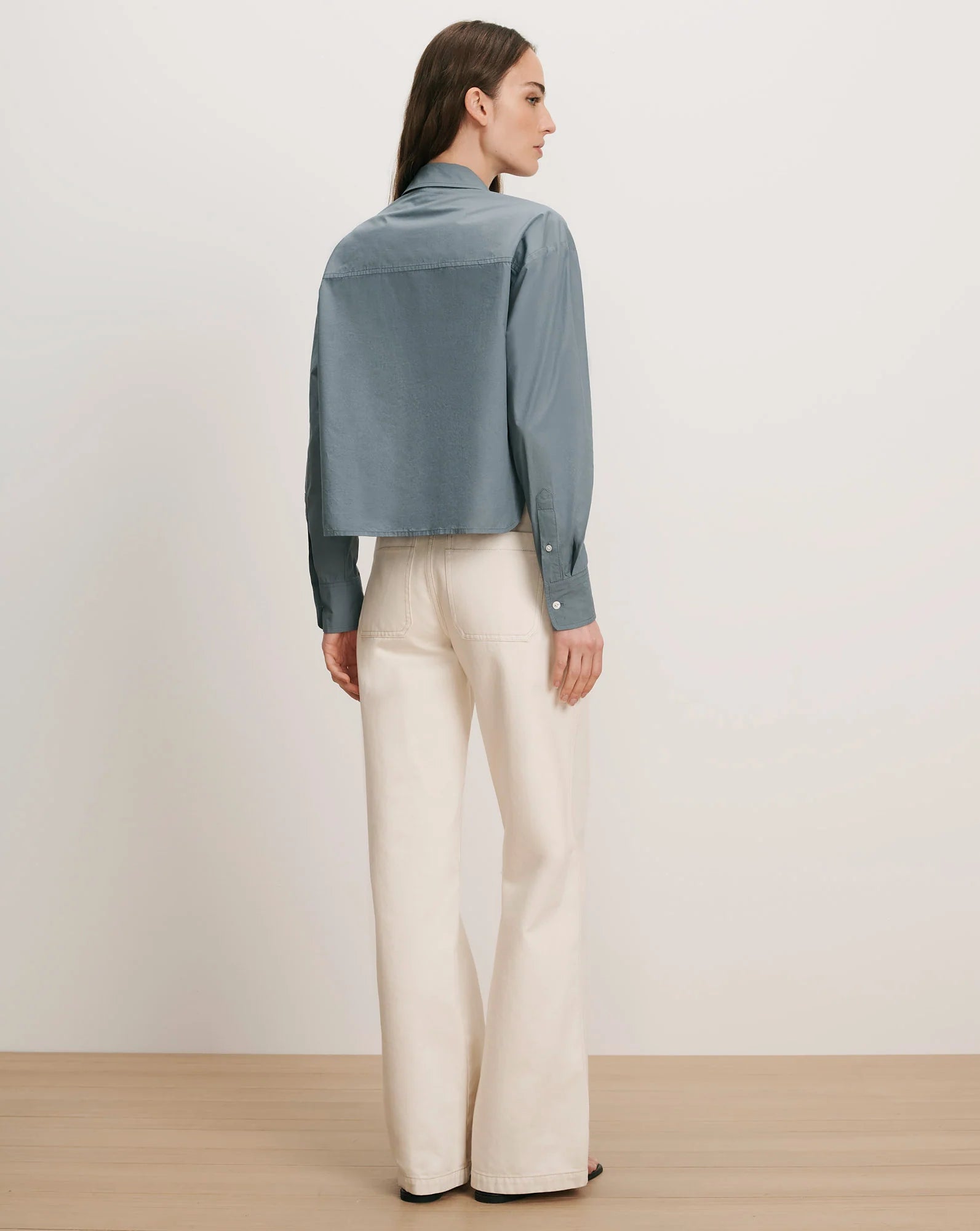 Veronica Beard Aderes Beaded Button-Down Shirt