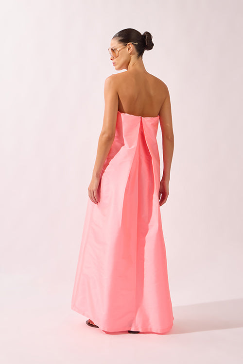 VOLUMINOUS MAXI DRESS