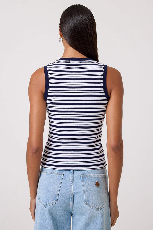 Goldie Lewinter Brie Breton Stripe Shell