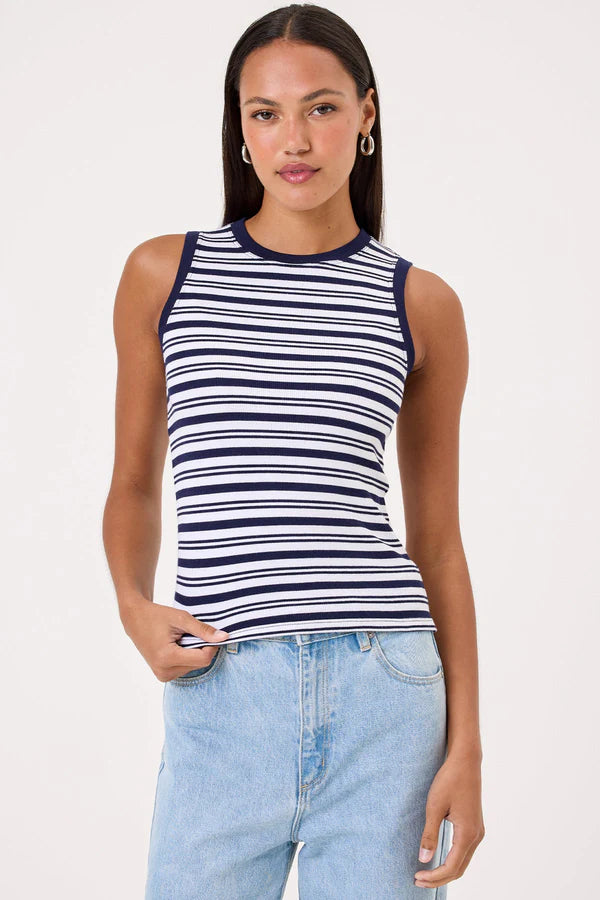 Goldie Lewinter Brie Breton Stripe Shell