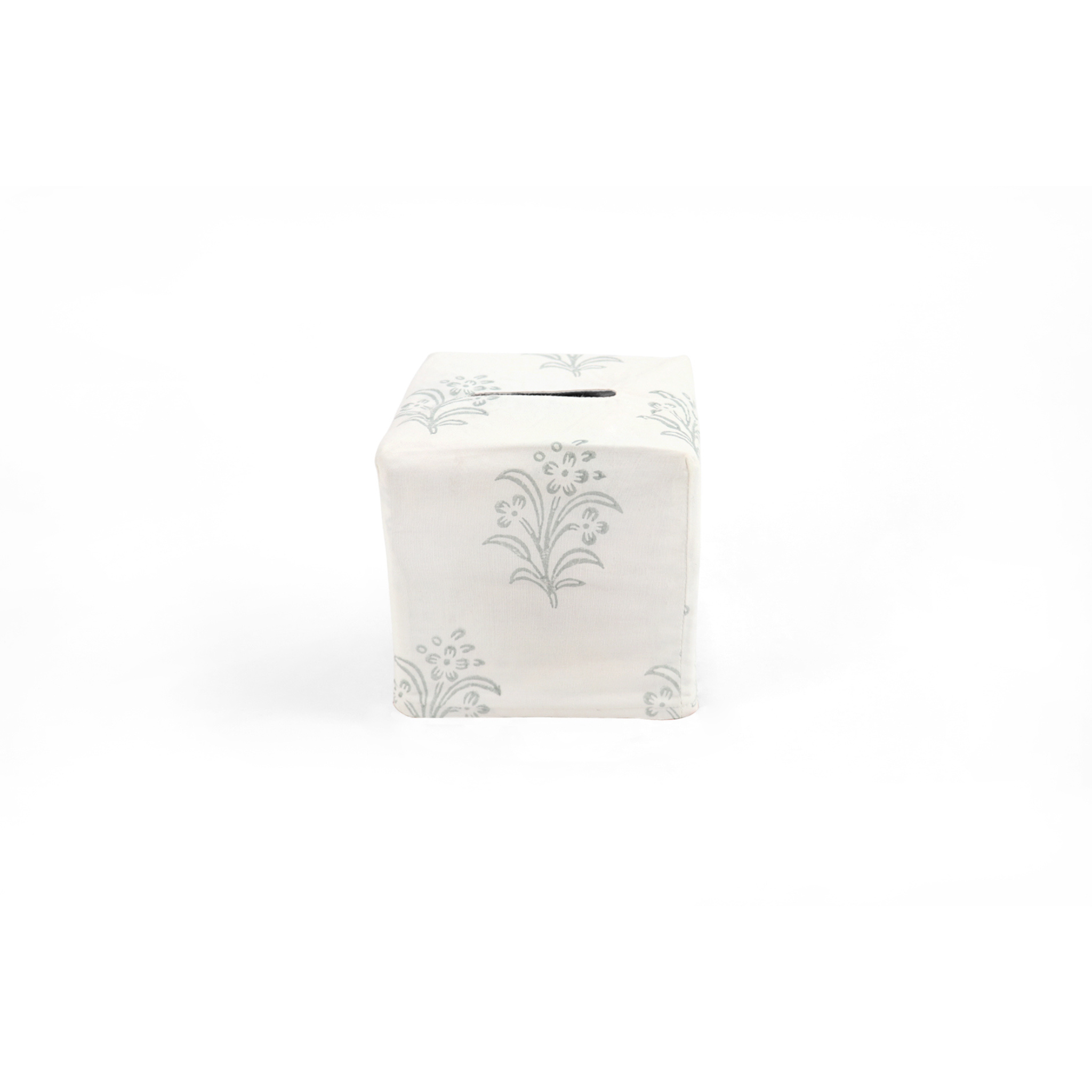 Maison Poire Eloise Tissue Box Cover - Blue Mist