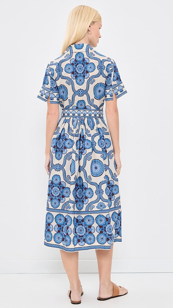 Cara Cara Malena Dress - Mod Floral Blue