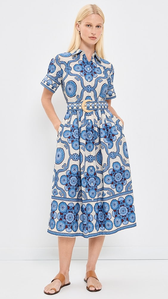 Cara Cara Malena Dress - Mod Floral Blue