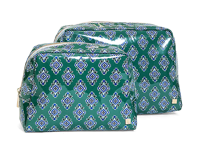 TRVL Designs Luxe Gloss Wash Bag Set - Madison