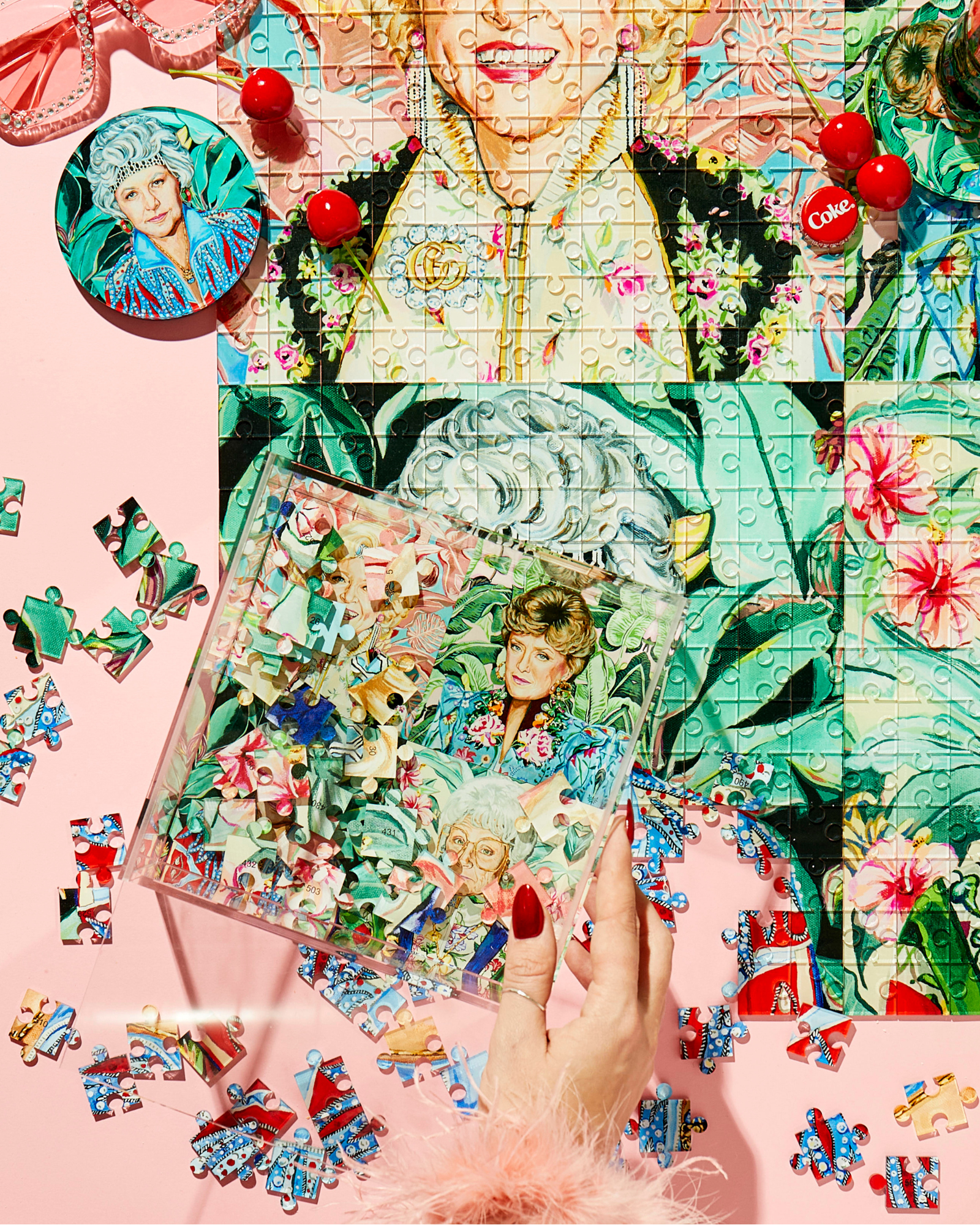 Golden Gals Acrylic Puzzle