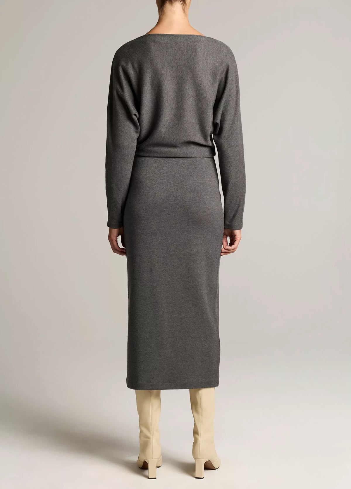 Vince Cozy Stretch-Jersey Midi Dress