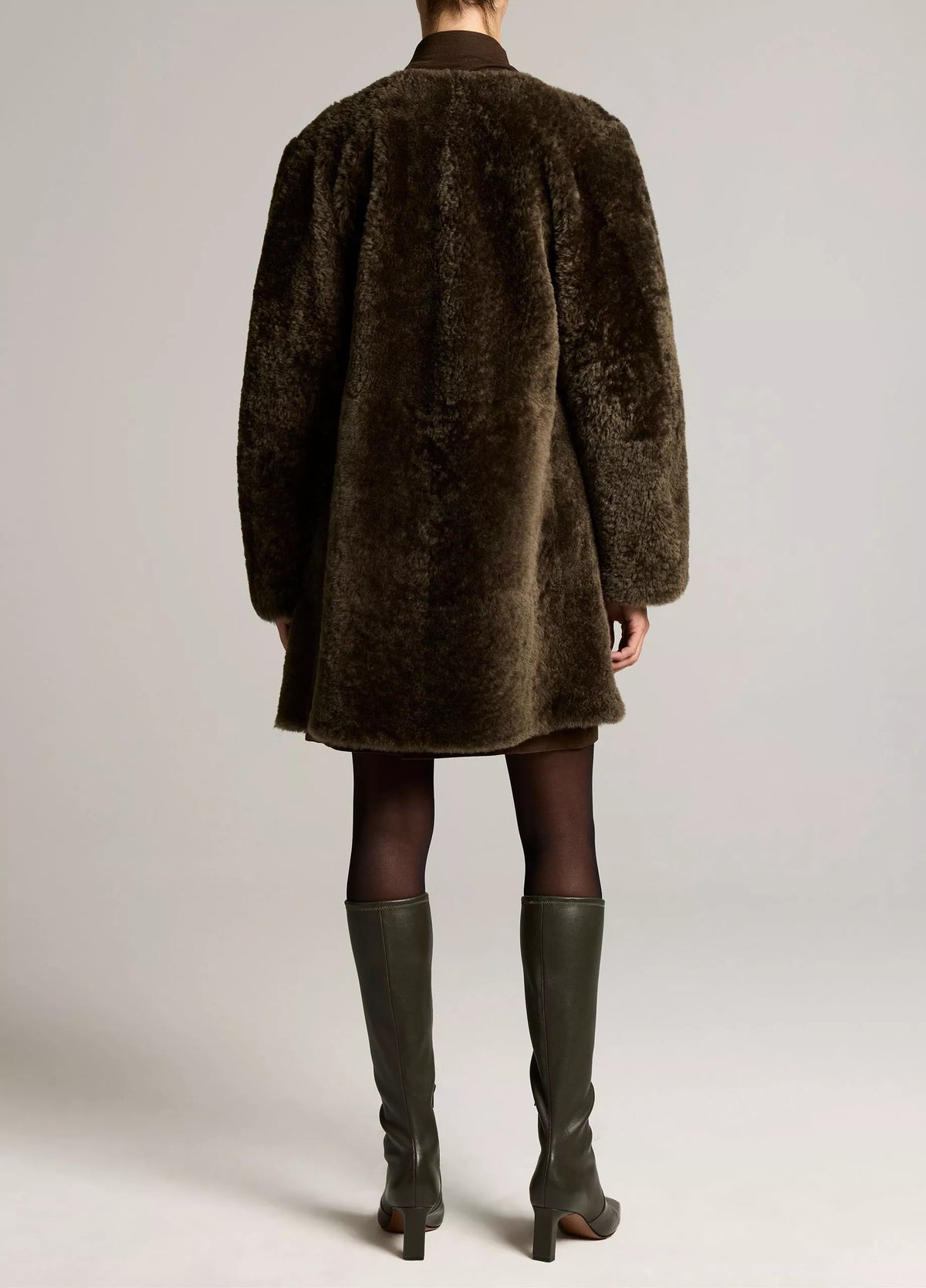 Vince Reversible Shearling Car Coat