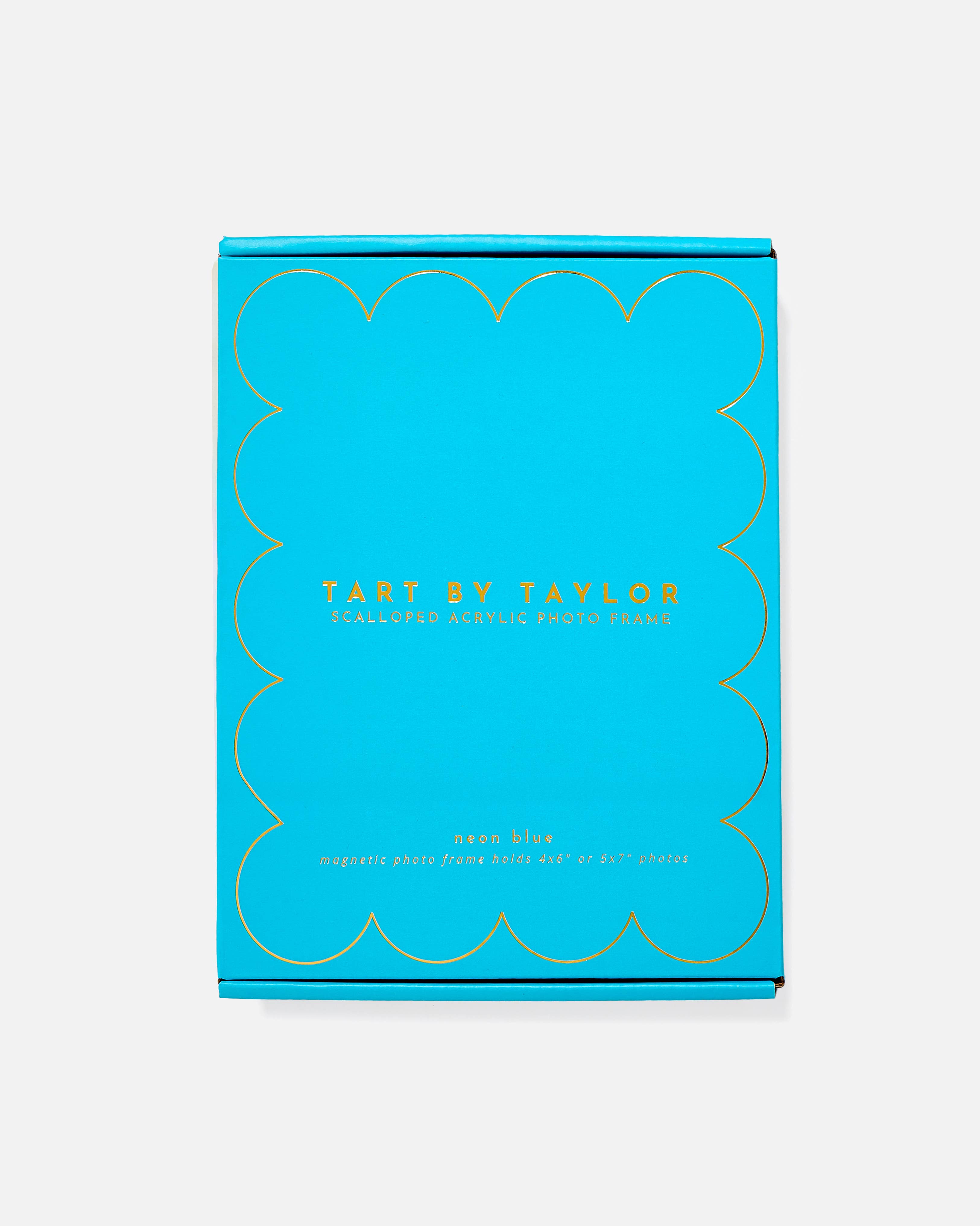 Tart By Taylor Neon Blue Acrylic Picture Frame
