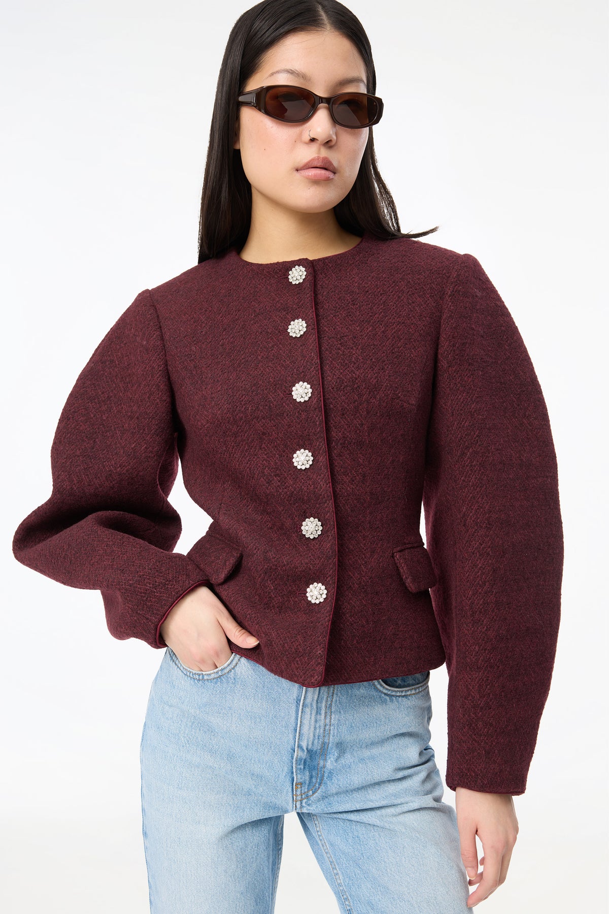 COCOON SLEEVED JACKET
