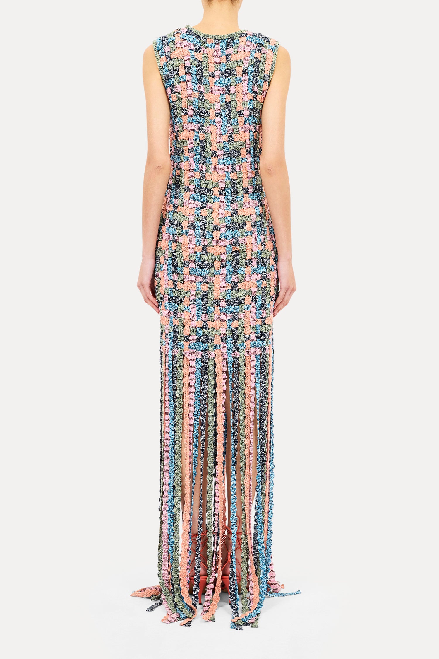 Alexis Knit Dress w Fringe