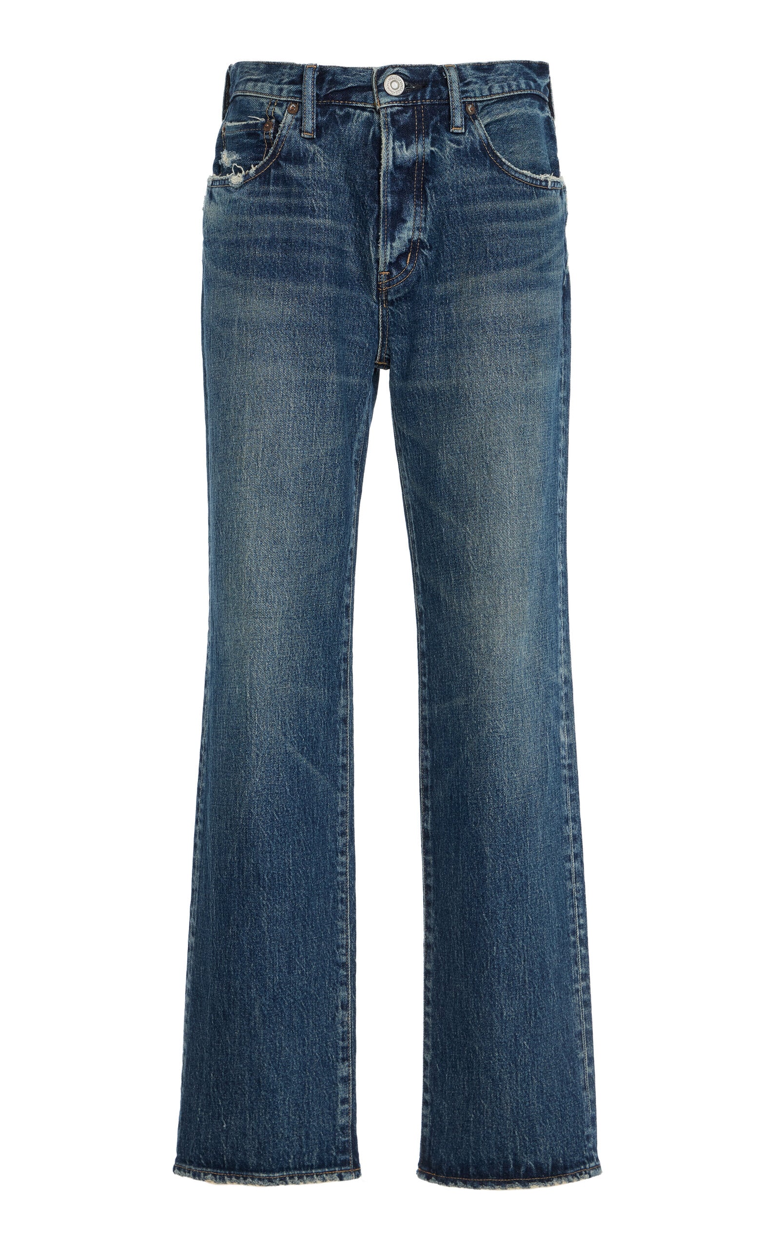 Moussy Vintage Wiley Mid Rise Straight Leg Jeans