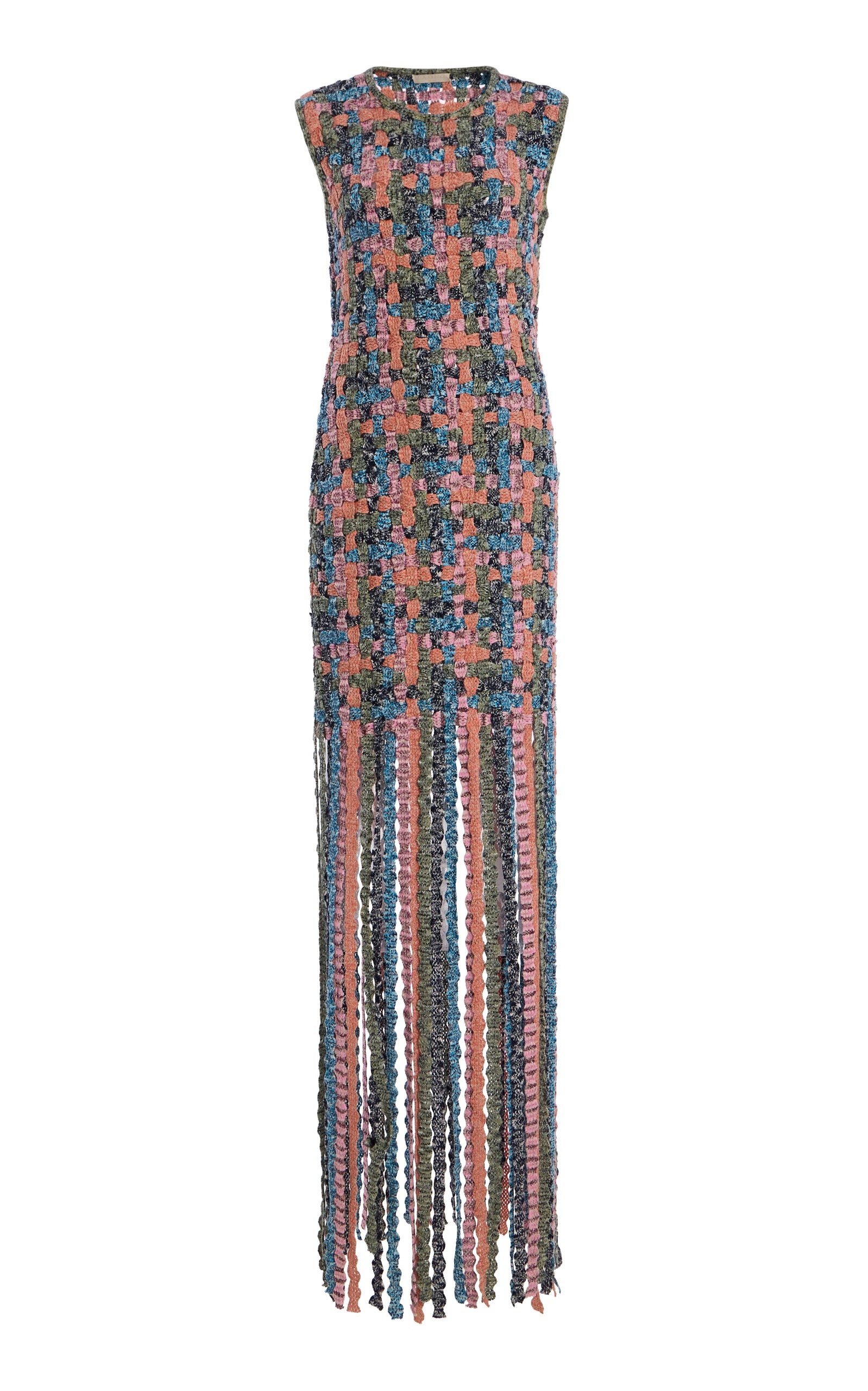 Ulla Johnson Alexis Knit Dress w/ Fringe