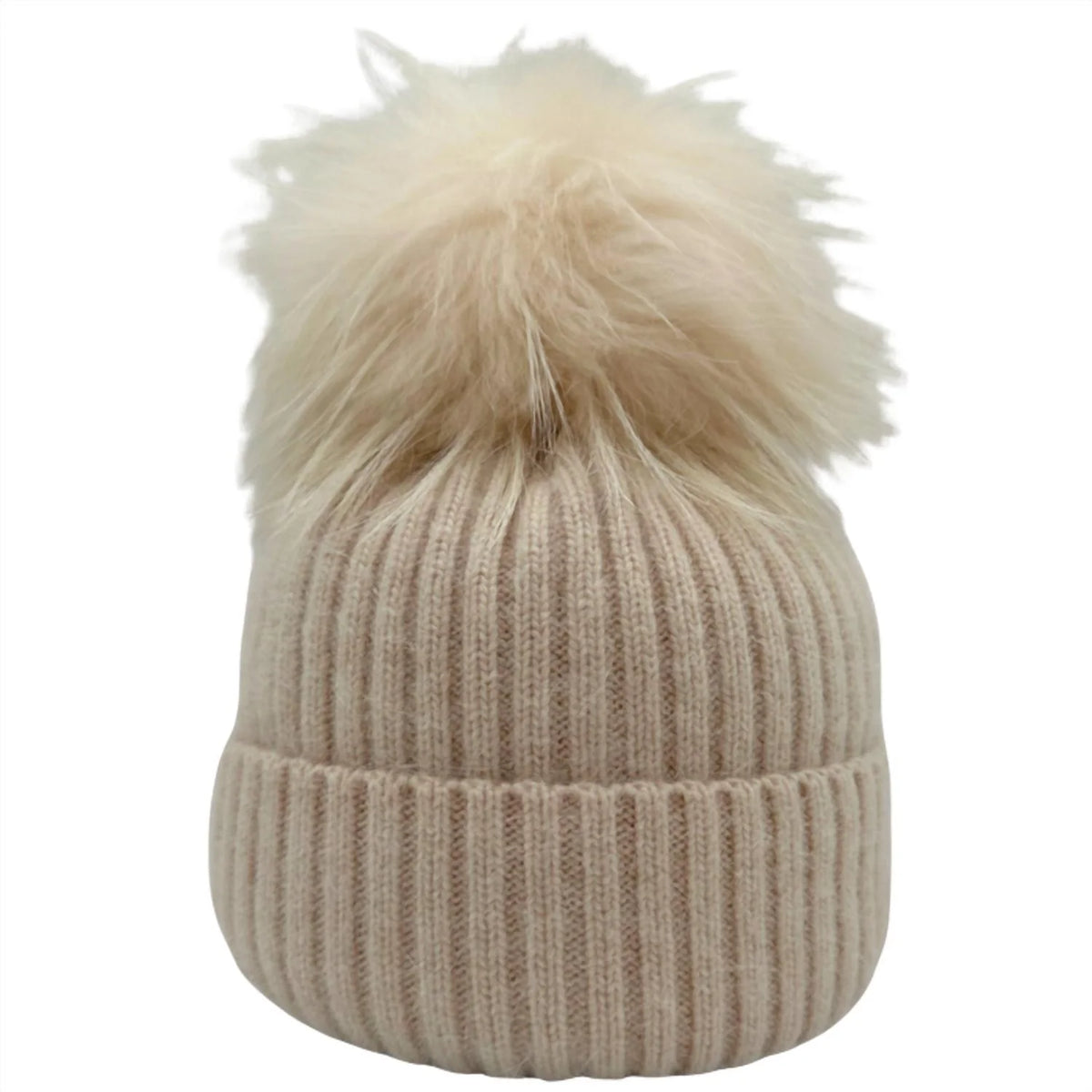 Linda Richards Angora/Wool Blend Hat - Cream