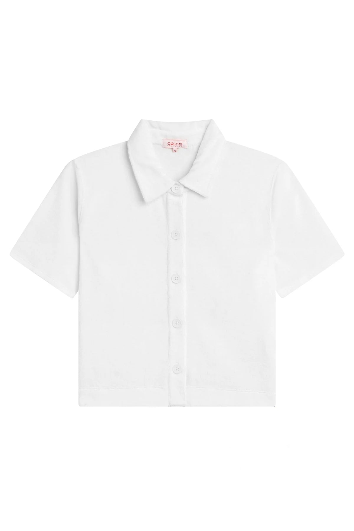 Goldie Lewinter Luxe Life Button Down - White