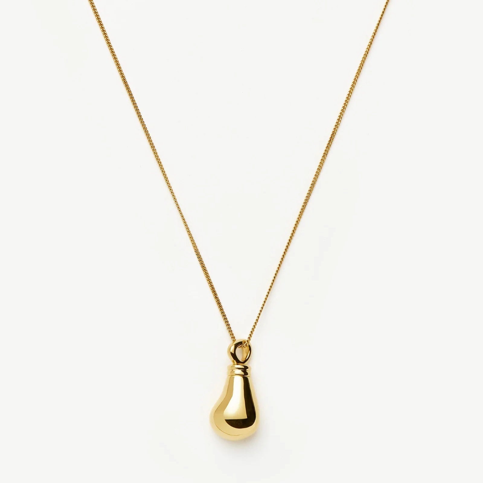 Missoma Droplet Bottle Pendant Necklace