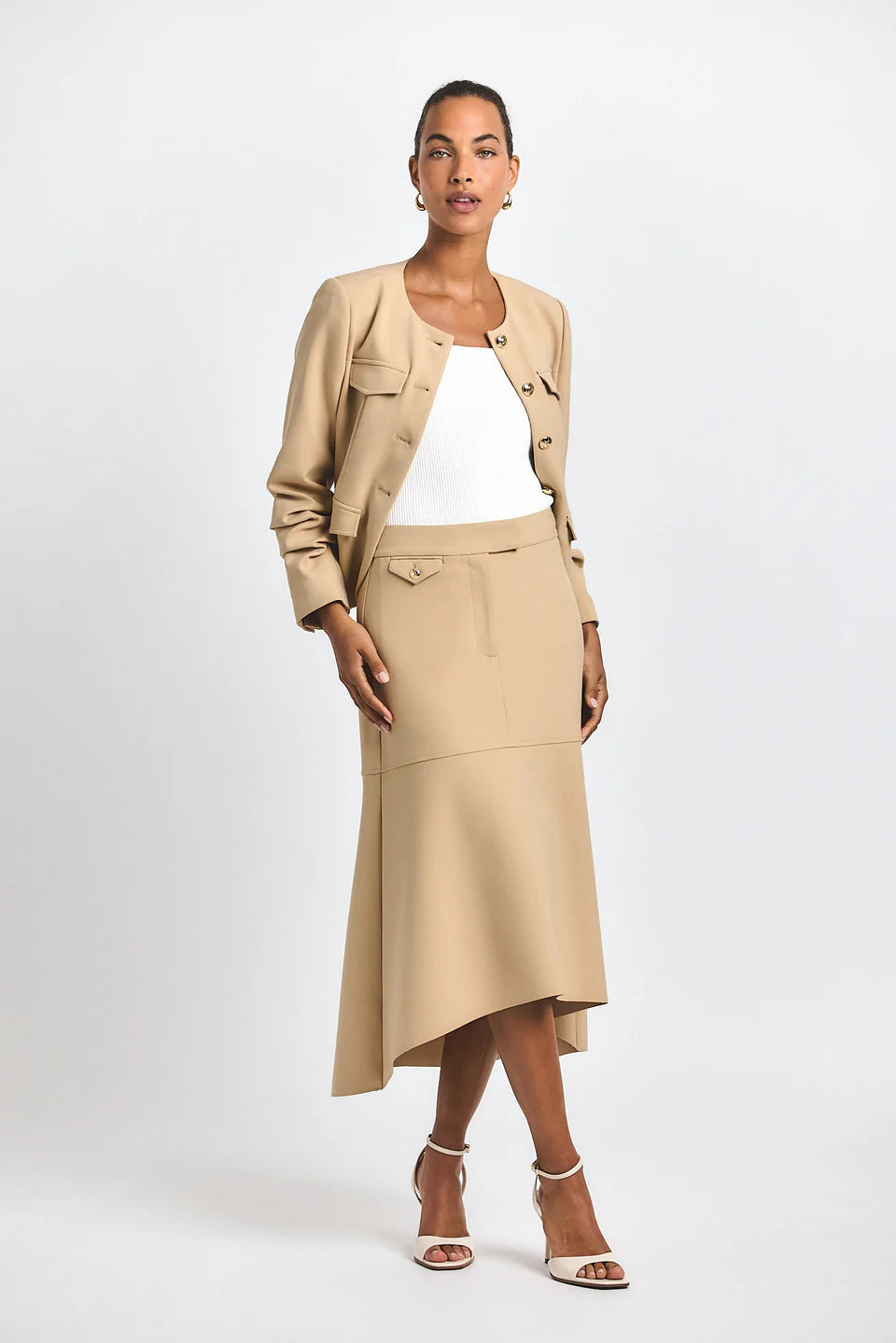 Derek Lam Nicolette Midi Skirt