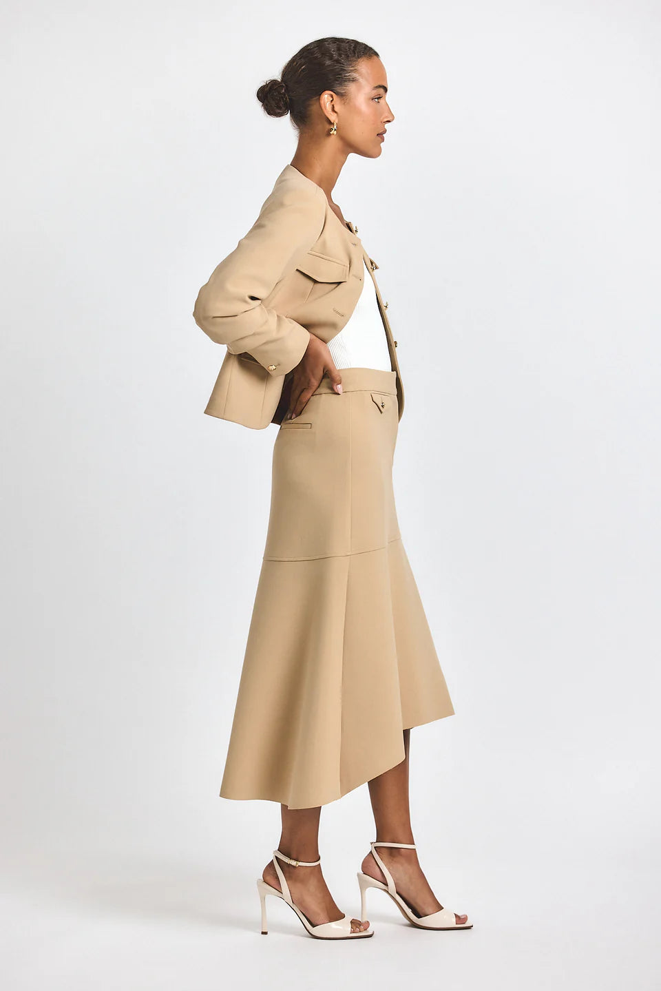 Derek Lam Nicolette Midi Skirt