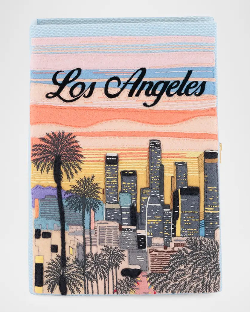 Olympia Le-Tan Book Clutch - Los Angeles