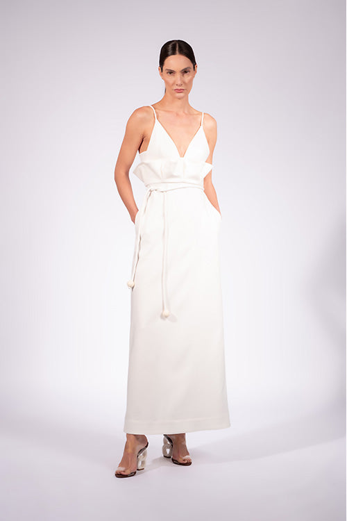  SOLID MAXI DRESS