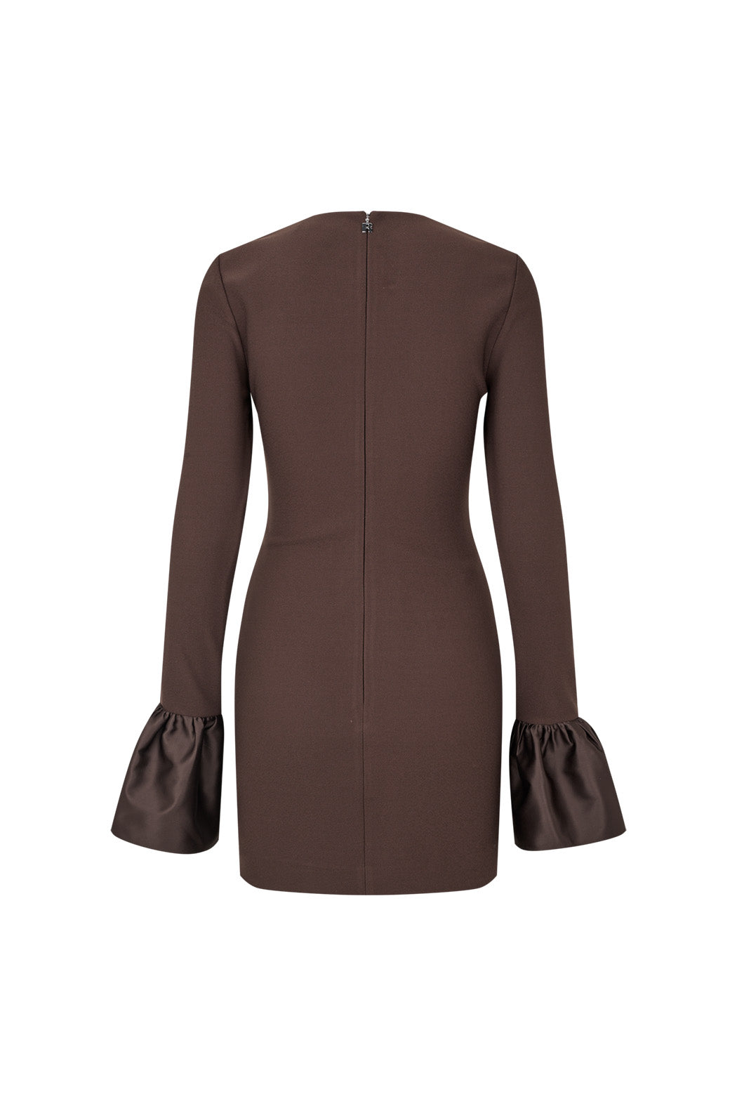 FRILL SLEEVED MINI DRESS