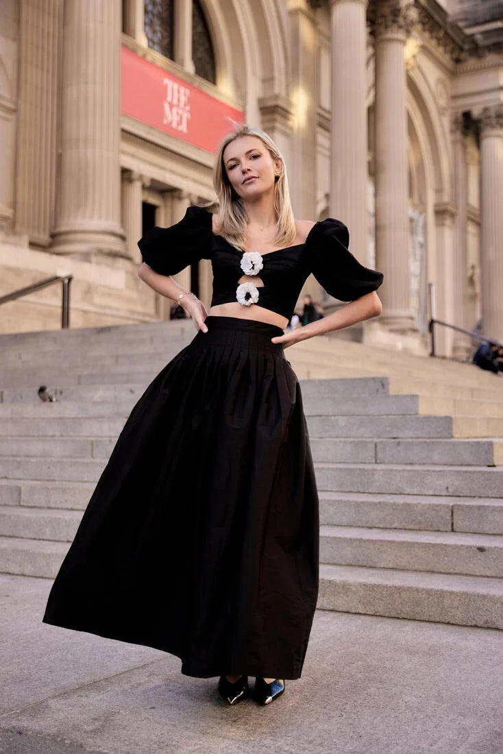 Rosewater House Yass Skirt - Black