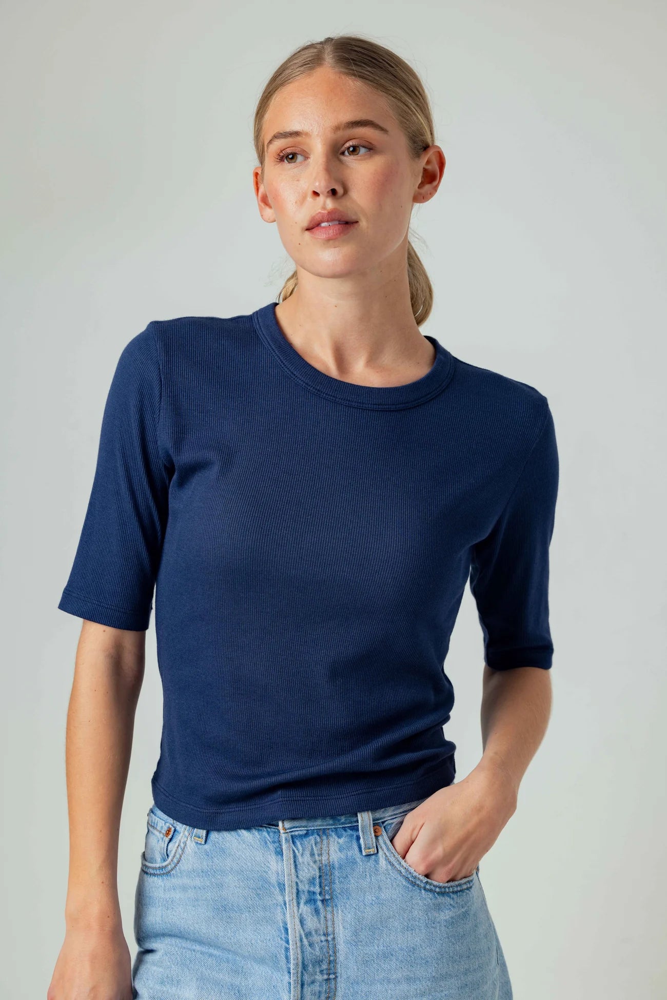 We Are Sundays Ryder Tee - Navy