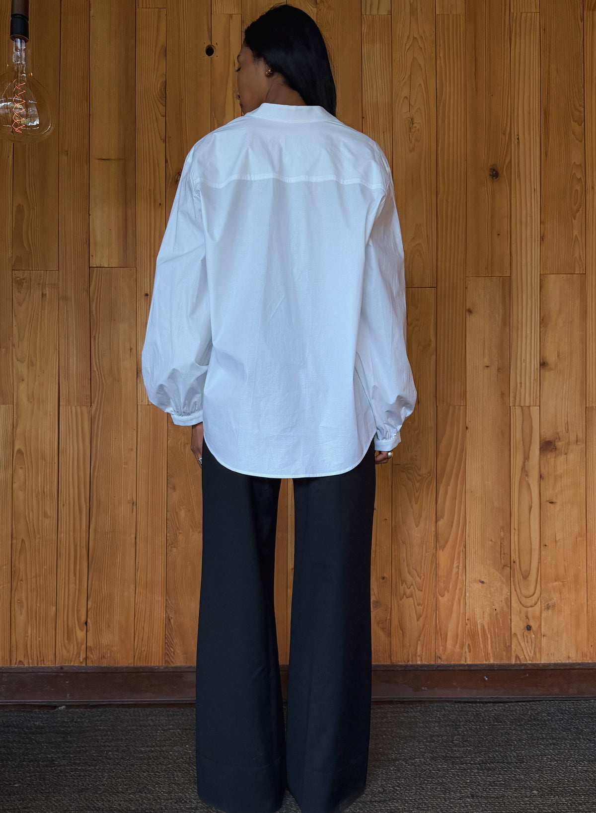 The Pima Cotton Button Blouse