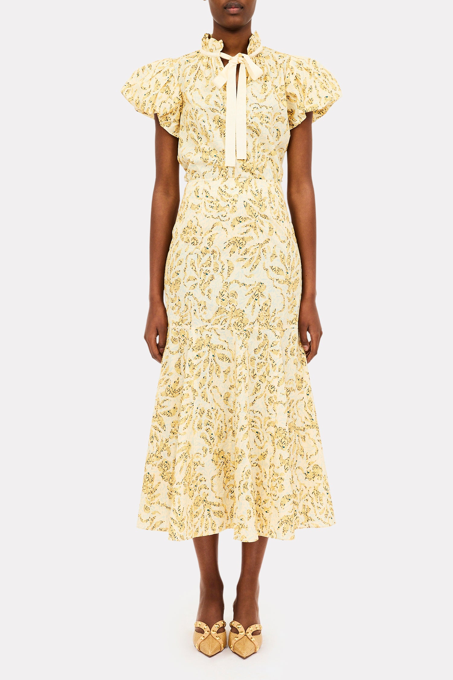 Clarisse Trumpet Midi Skirt