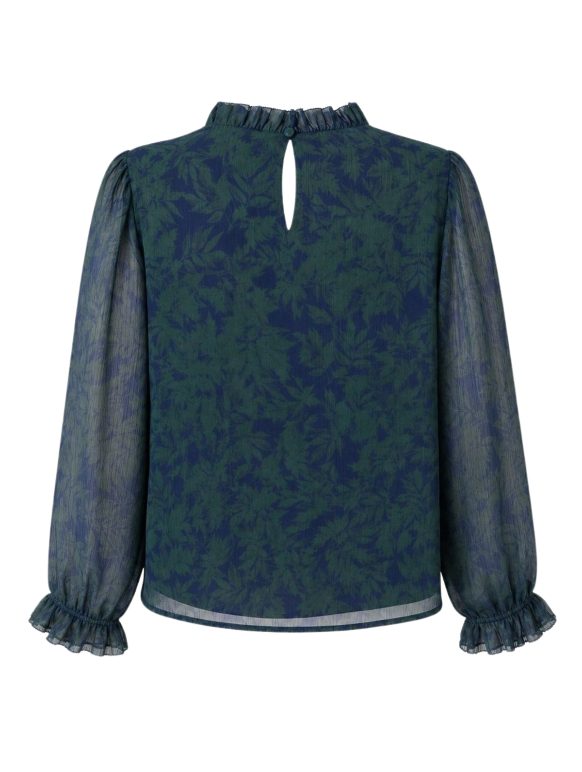HO26 Cassie Top-Tualatin Hills Floral-Emerald