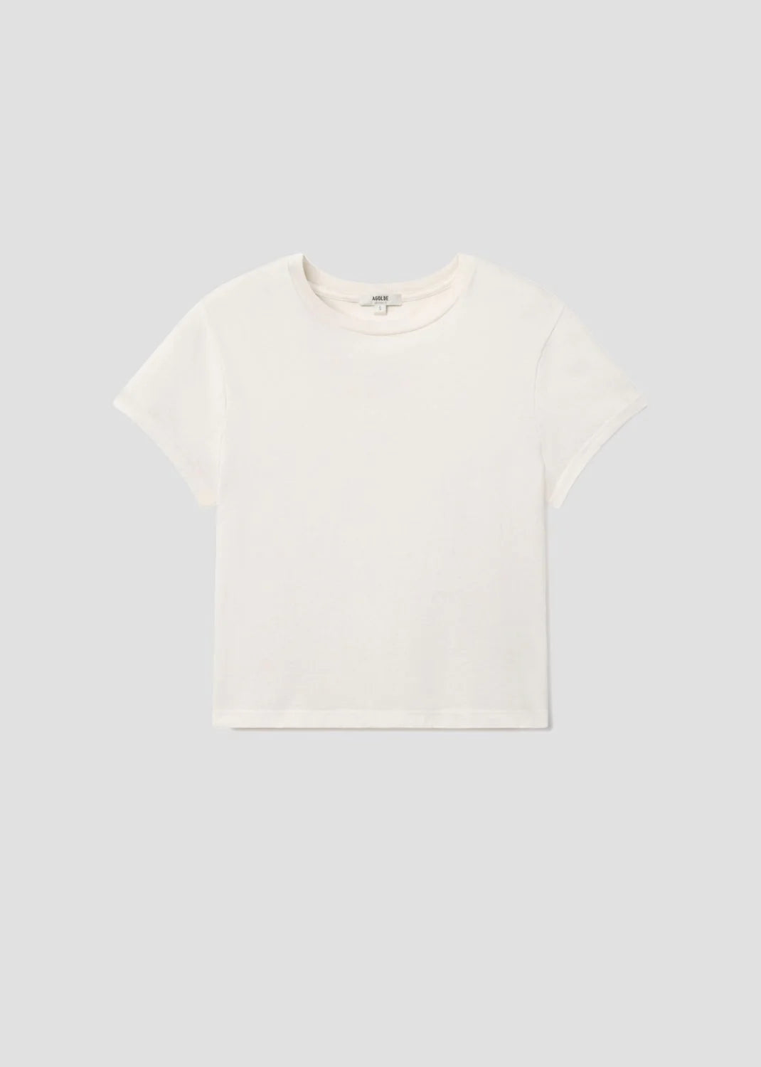 Agolde Adine Tee - White Ash