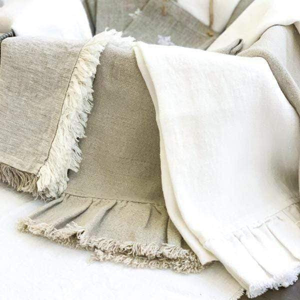 Arte Italica Province Tumbled Linen Towel