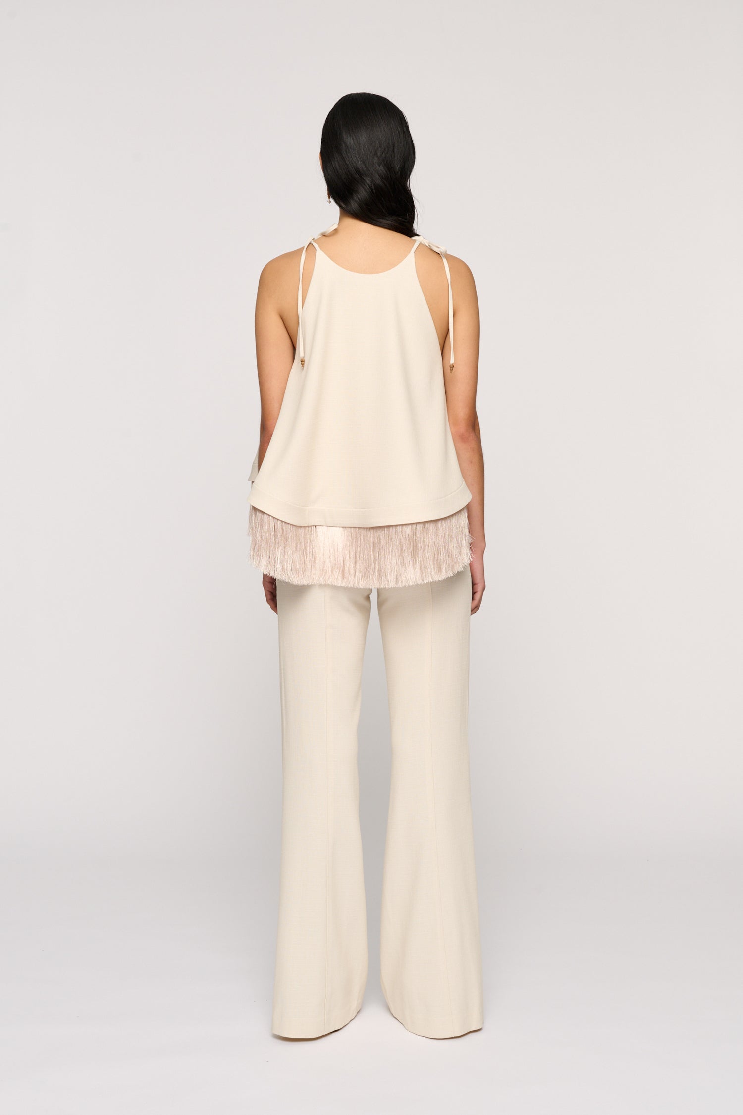 BIBI FRINGE HEM TOP