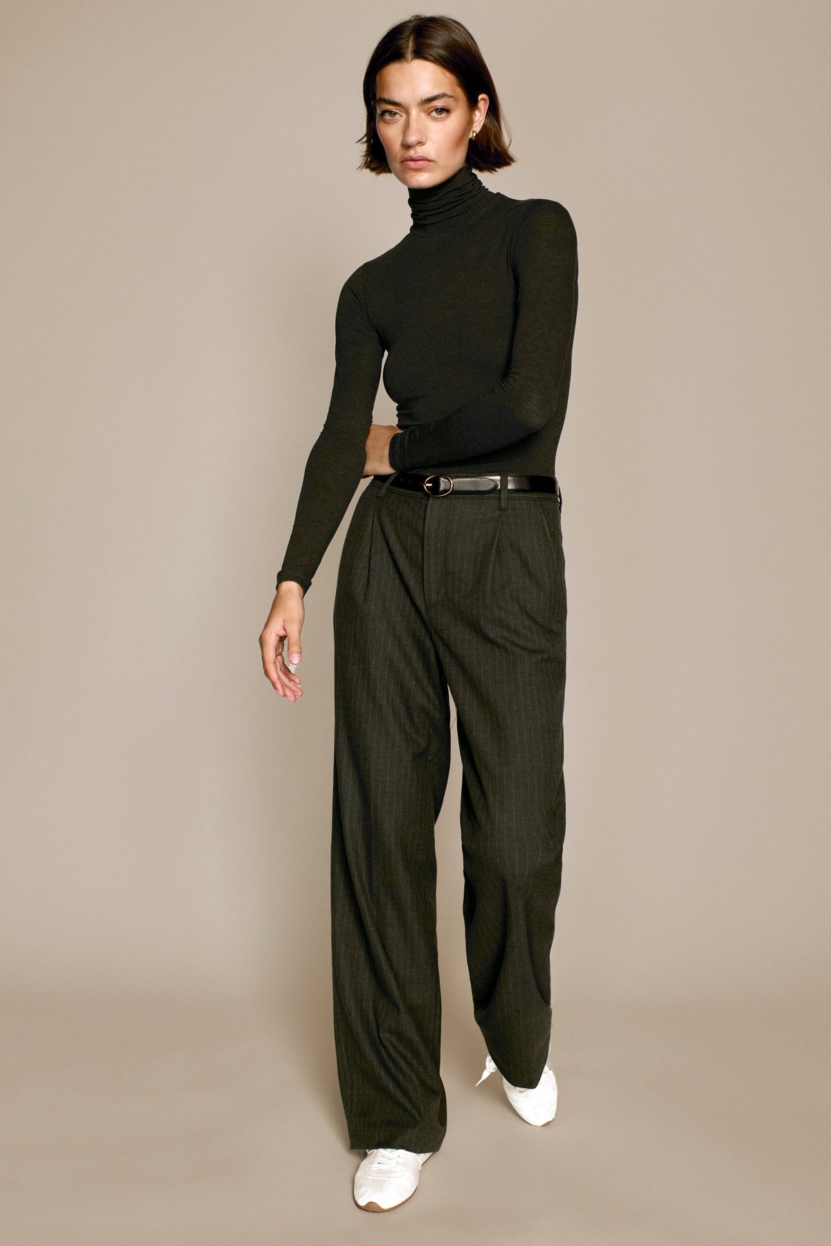 The Turtleneck in Charcoal - WS