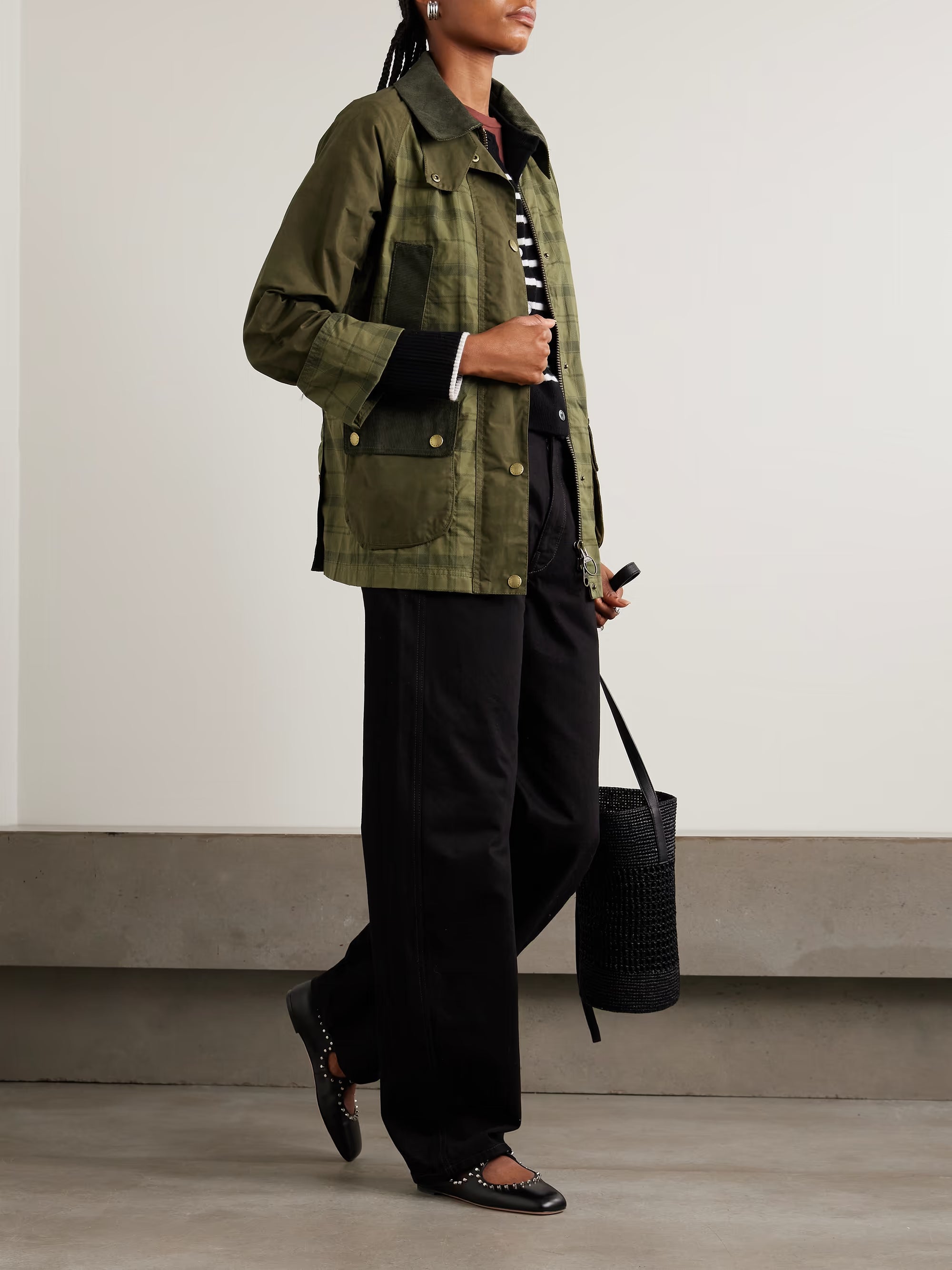 Barbour Modern Tartan Beadnell Casual Jacket