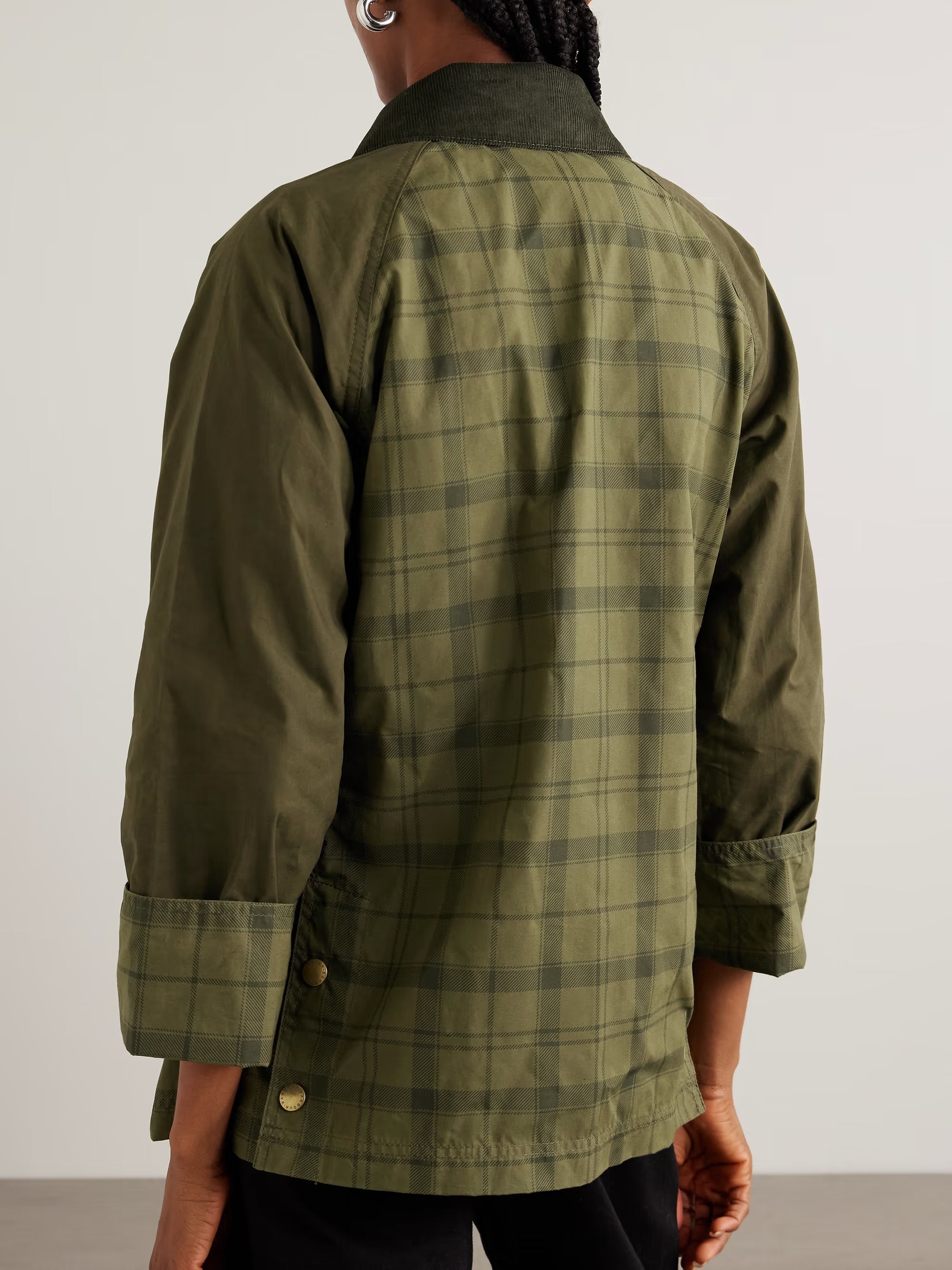 Barbour Modern Tartan Beadnell Casual Jacket