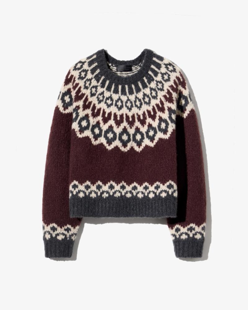 ISALINE FAIR ISLE SWEATER