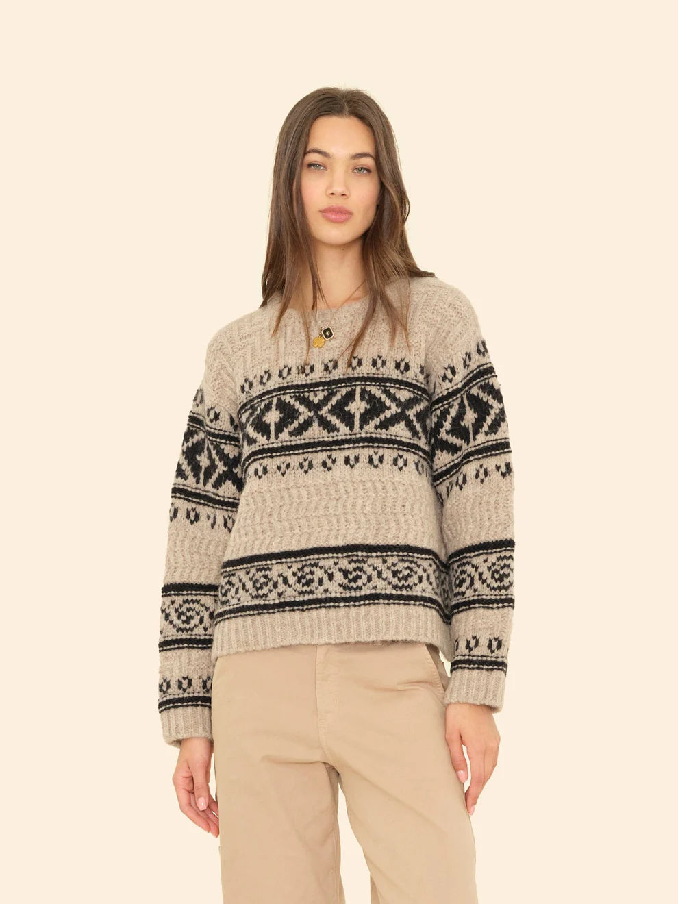 Xirena Oatmeal Brecken Sweater