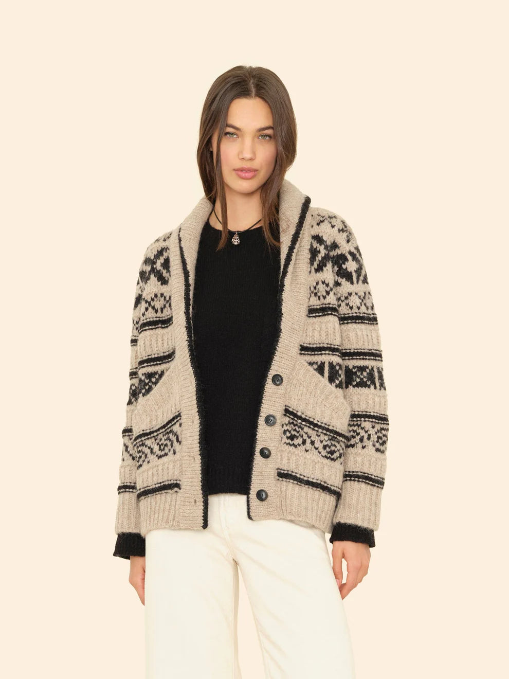 Xirena Oatmeal Vail Cardigan