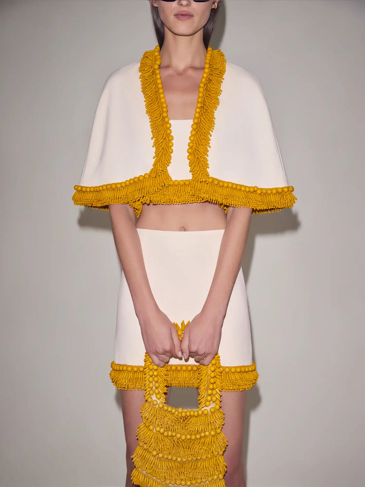 Alexis Tyrrena Cape - Ivory
